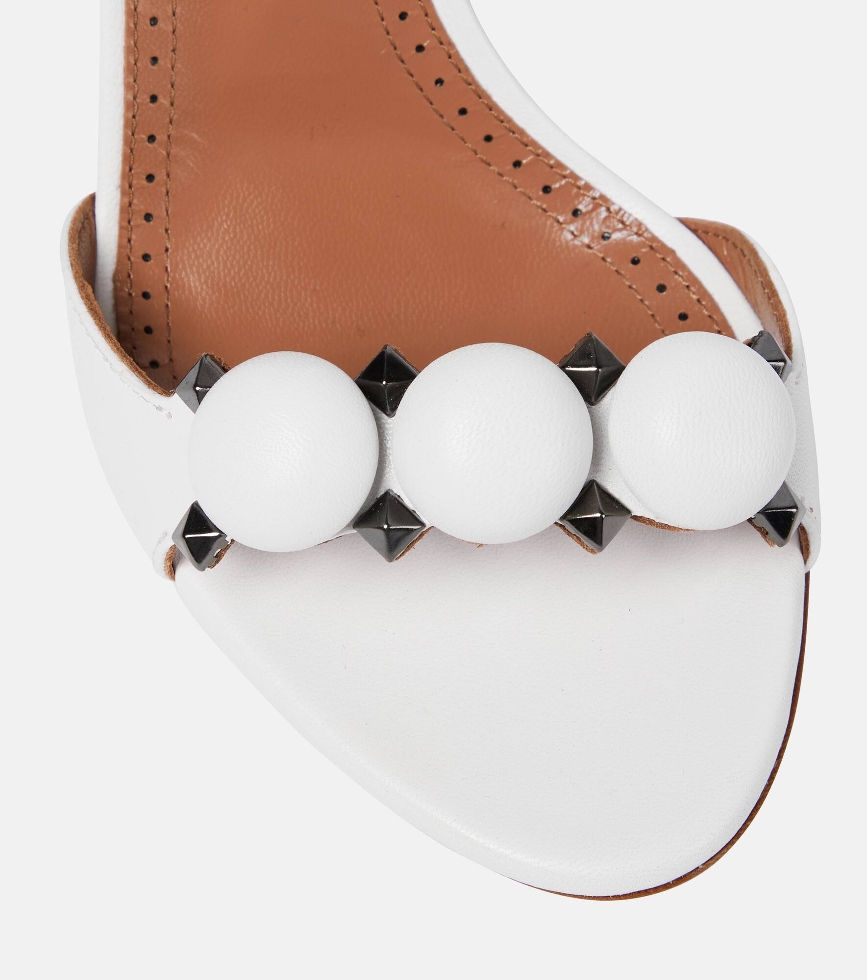 La Bombe 90 leather sandals - 6