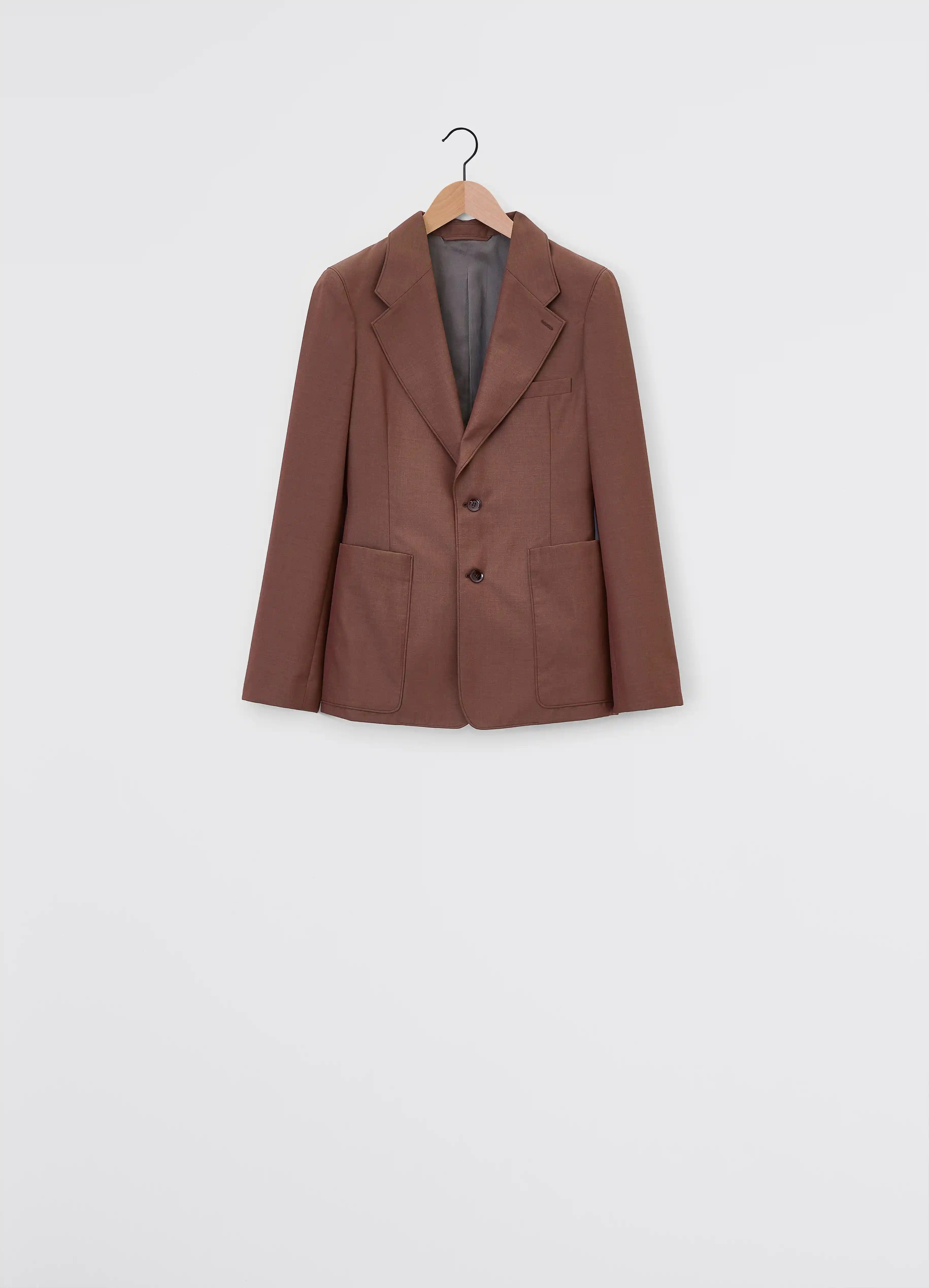 SINGLE BREASTED FITTED TAILORED JACKET - 3