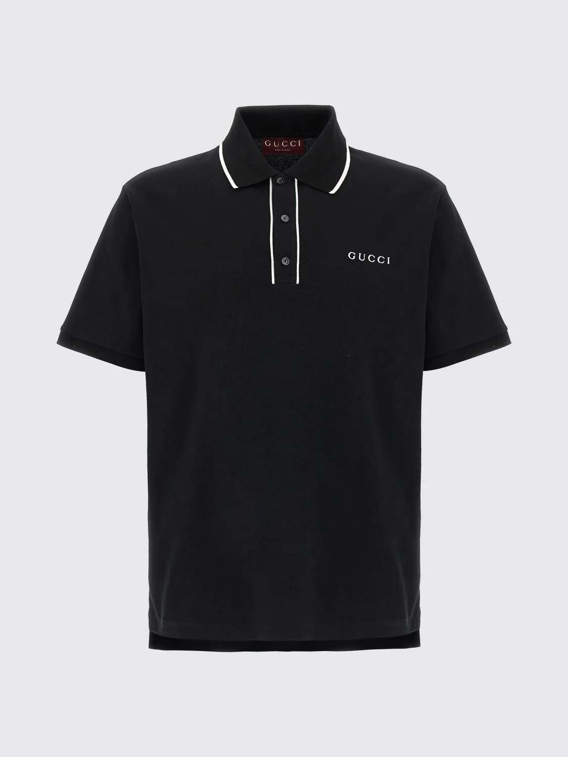 Gucci Polo Shirt Men Black - 1