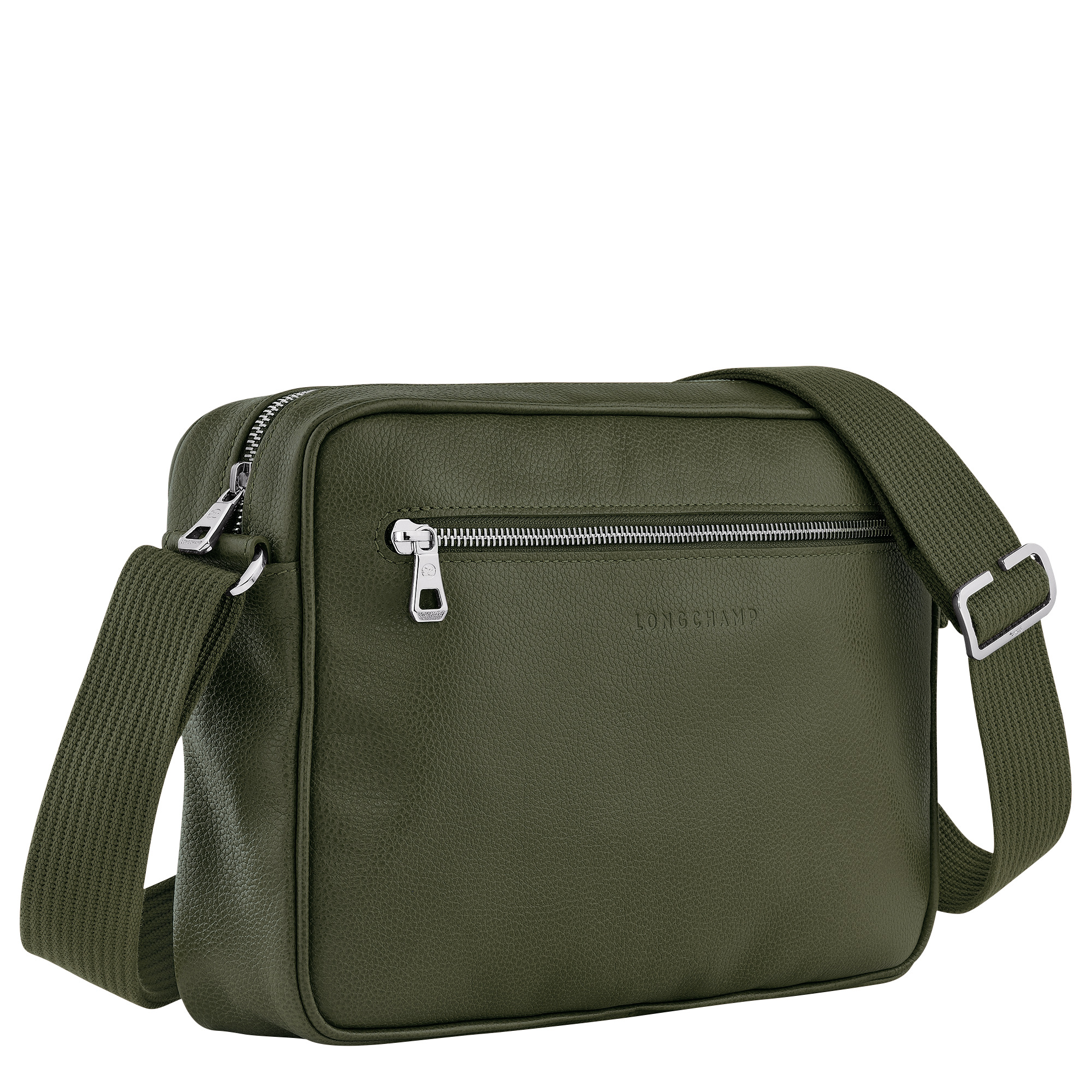 Le Foulonné M Camera bag Khaki - Leather - 2