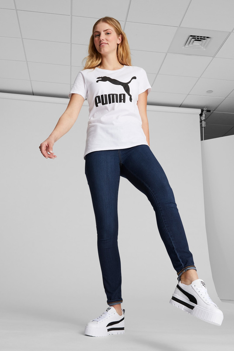 PUMA Mayze Leather Women's Sneakers outlook