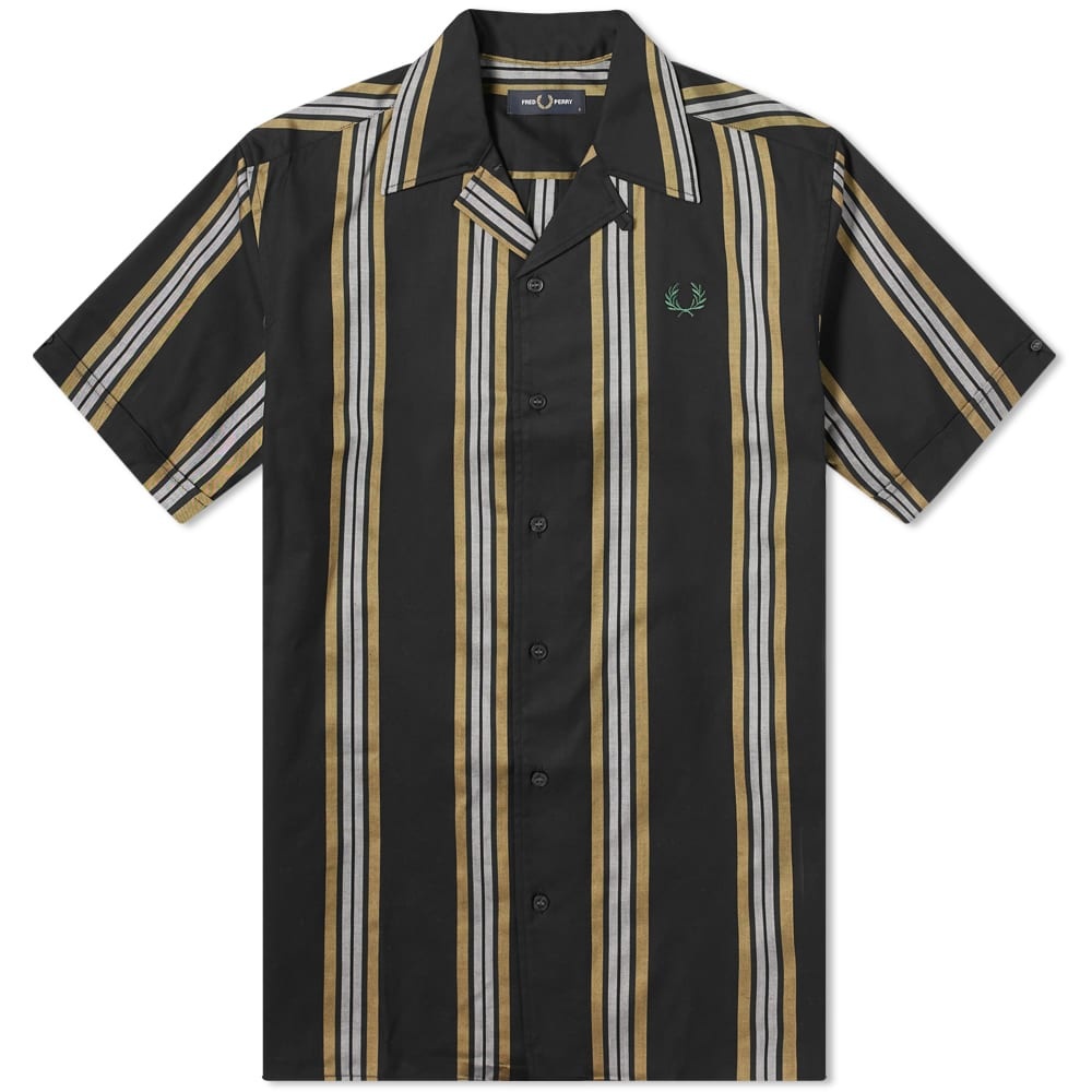 Fred Perry Stripe Revere Collar Shirt - 1