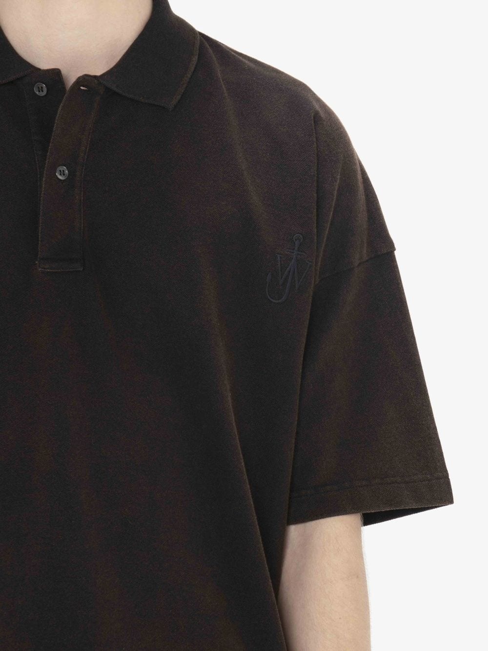 POLO SHIRT WITH LOGO EMBROIDERY - 5
