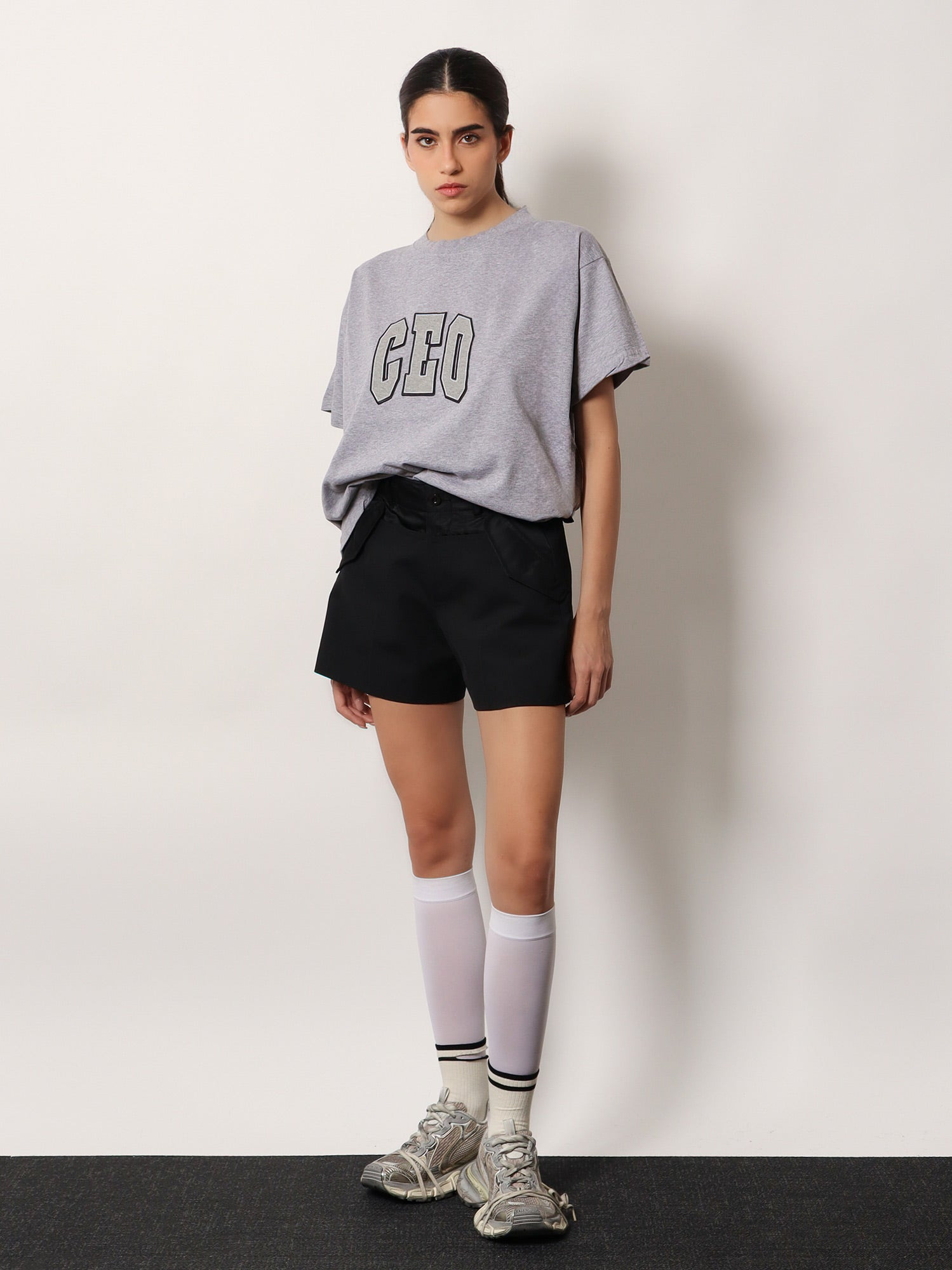 Boxy Fit Cotton T-Shirt - 2