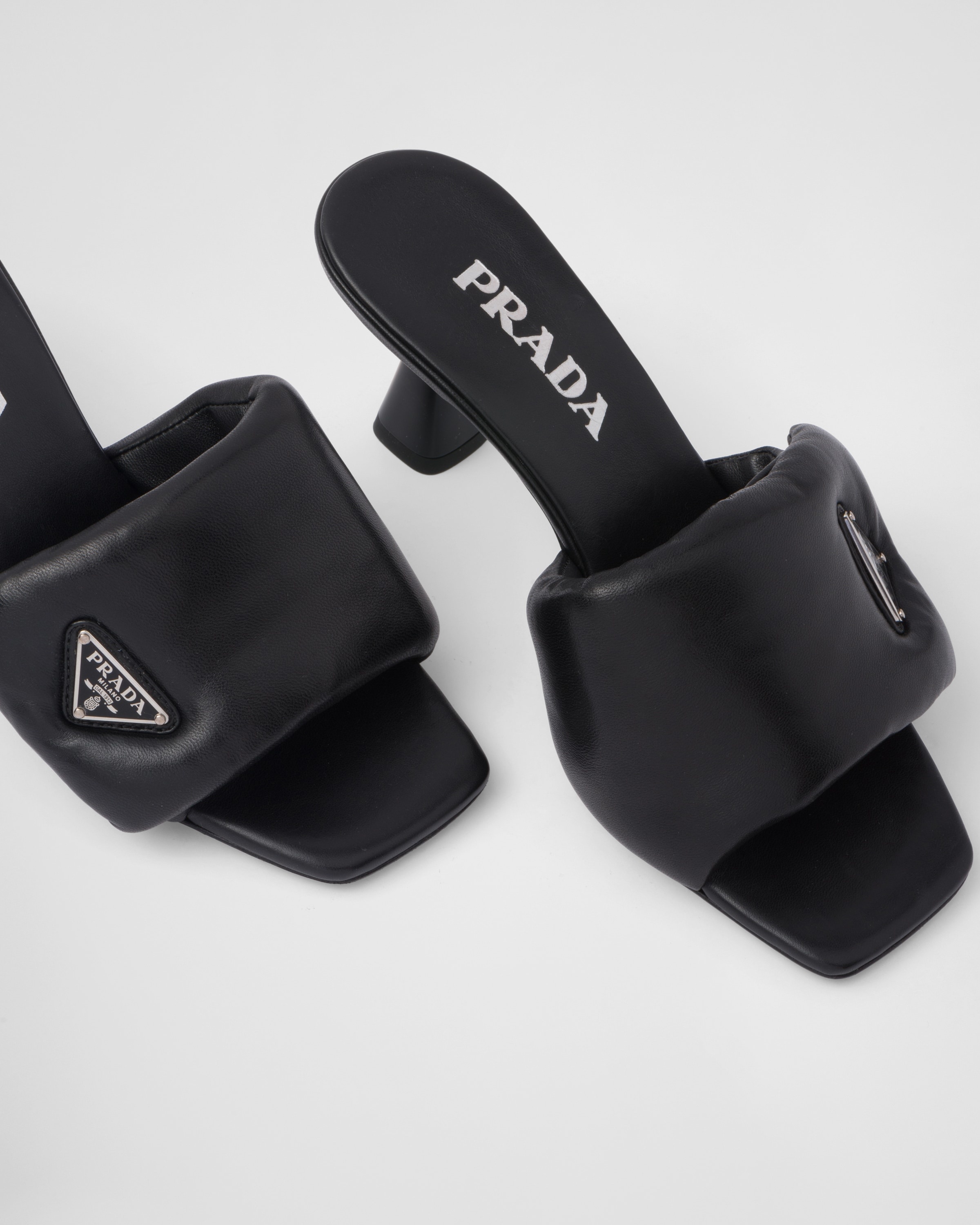 Soft padded nappa sandals - 6