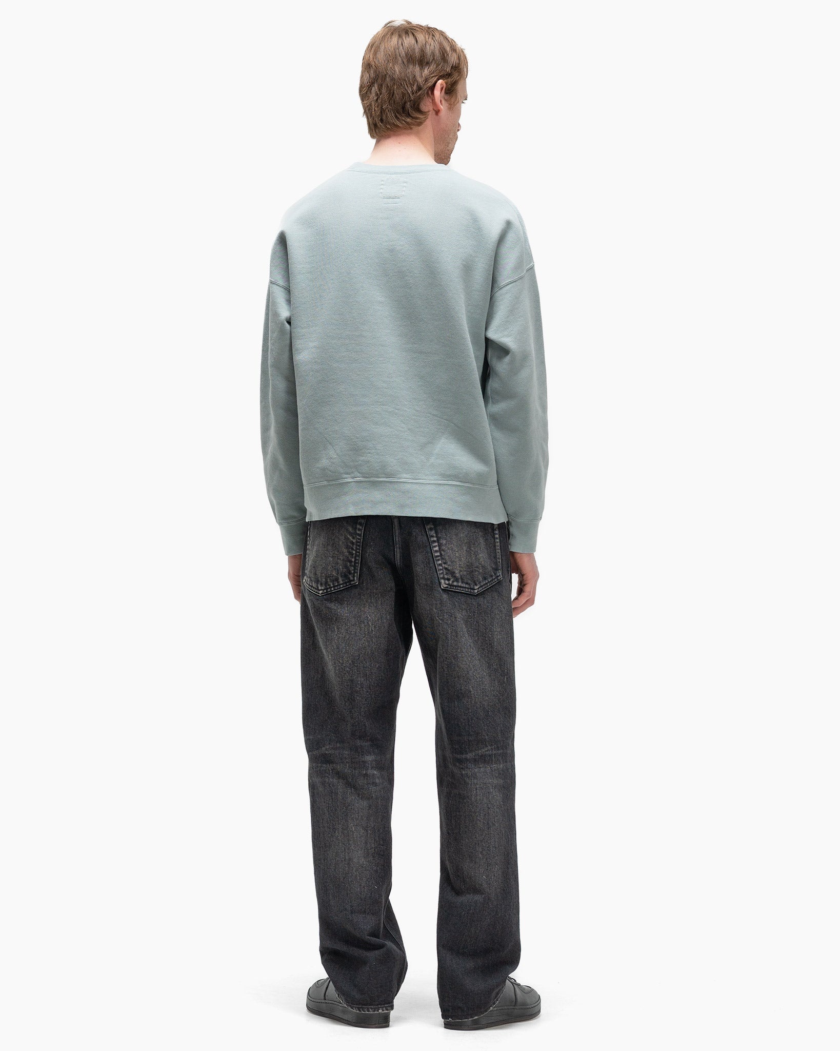 Jumbo SB Sweat L/S DMGD Lt. Green - 3