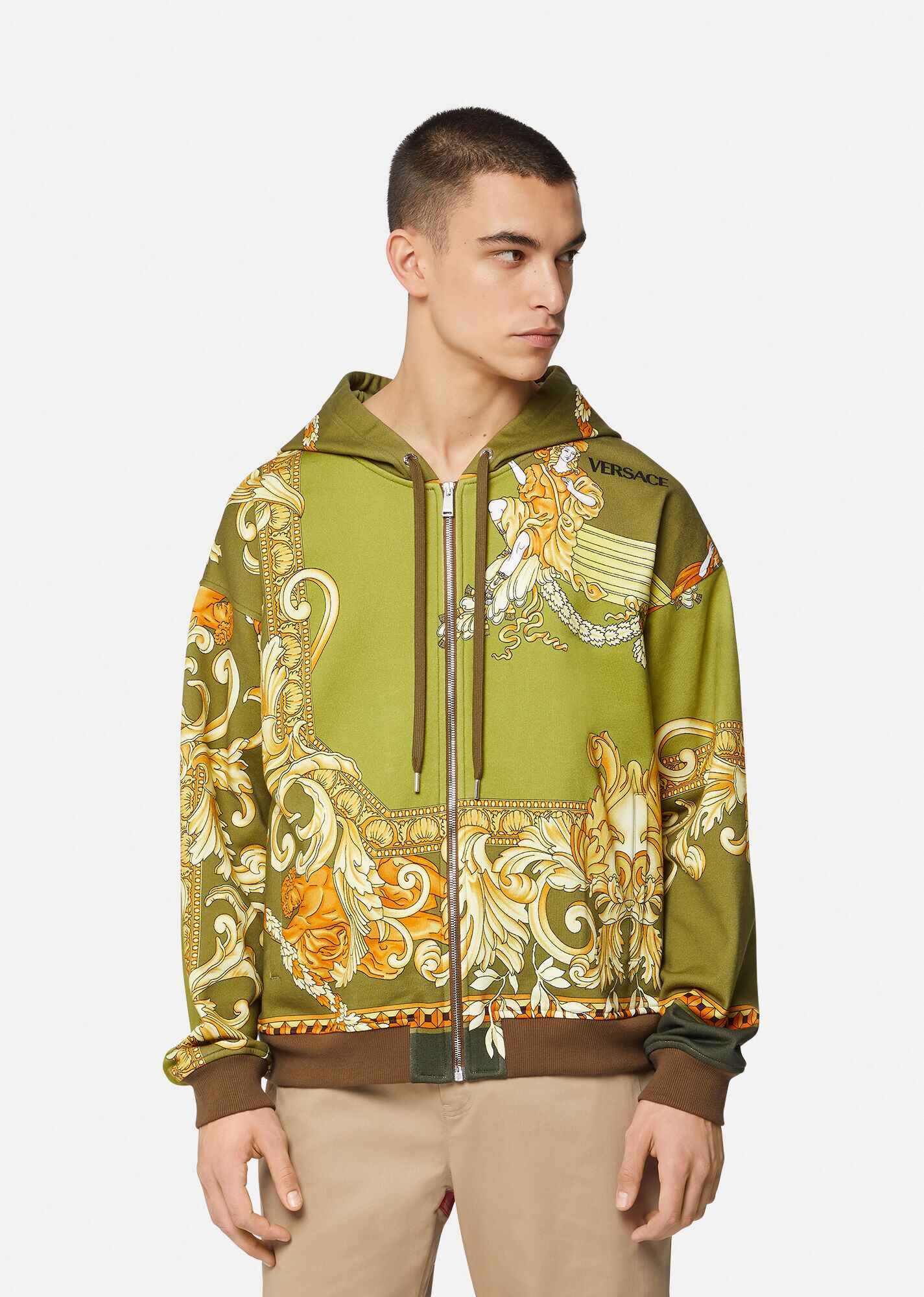 Medusa Renaissance Print Hoodie - 2