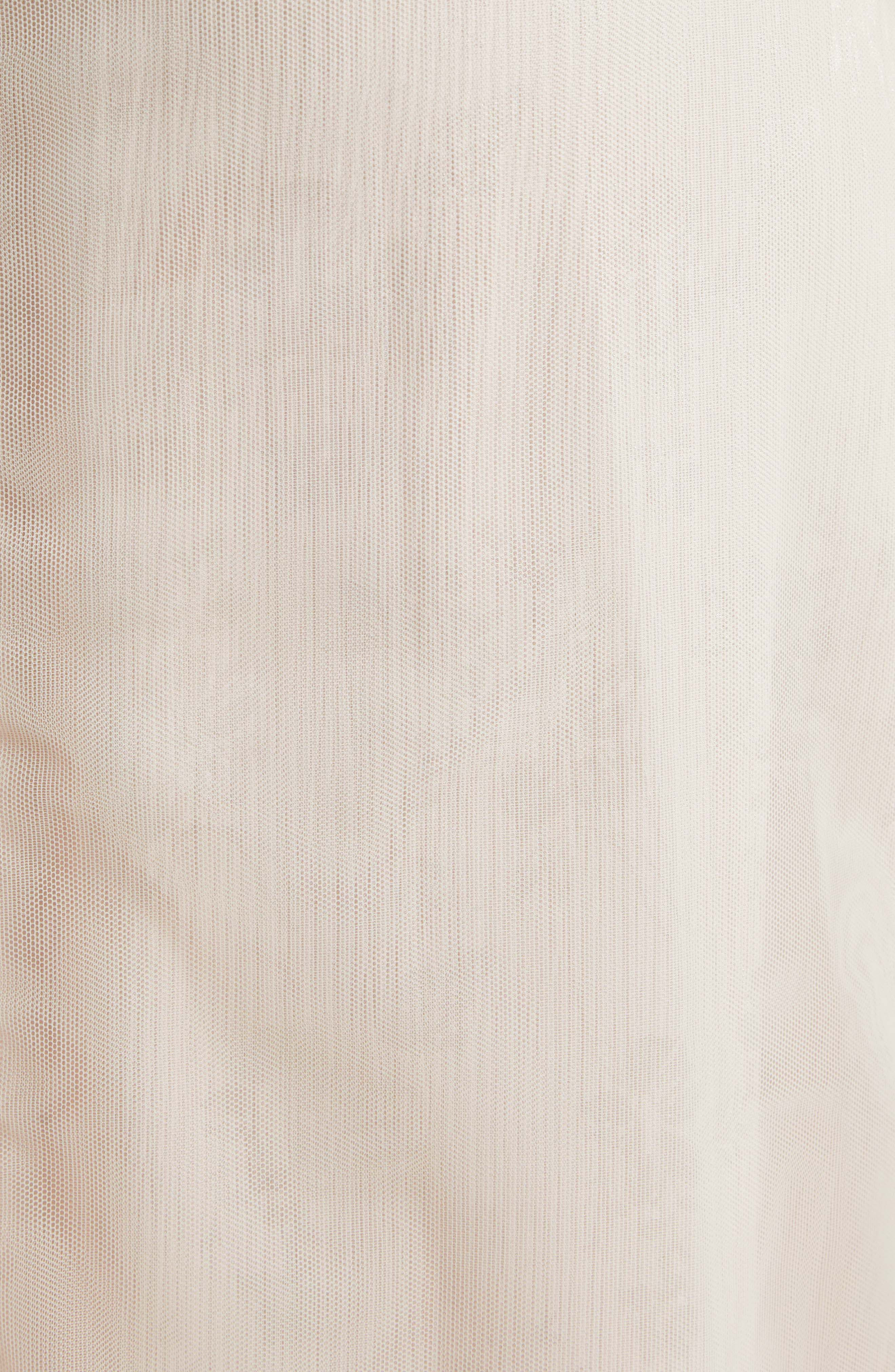 Simone Rocha Sheer Sculpted Gathered Bust Dress in Nude at Nordstrom - 6