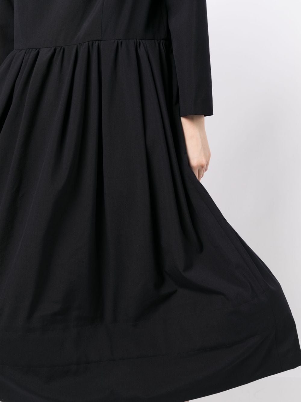 bib-collar midi dress - 5