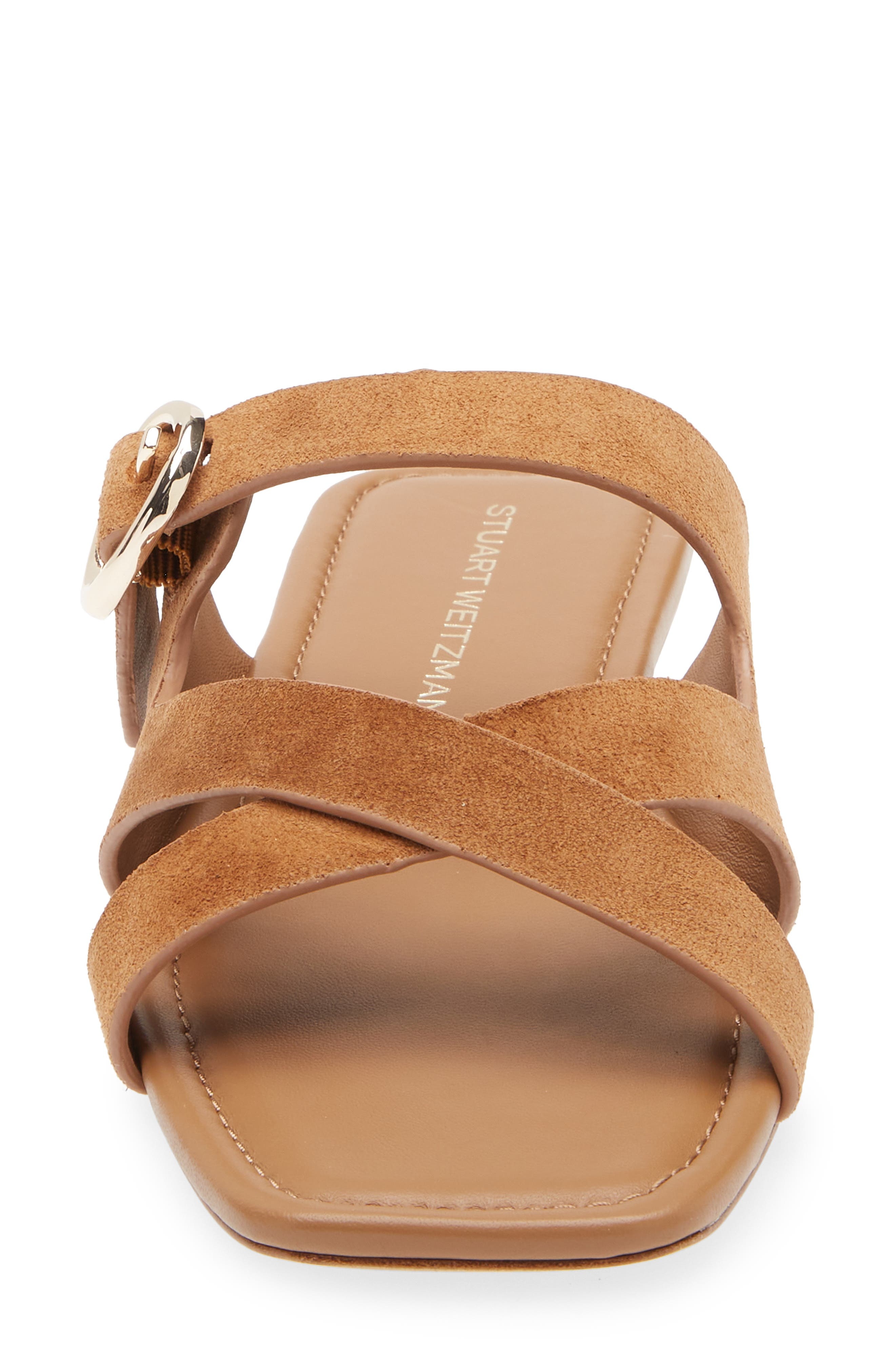 Stuart Weitzman Villa Slide Sandal in Doe at Nordstrom - 4