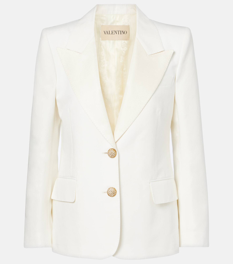 Cotton and linen blazer 1