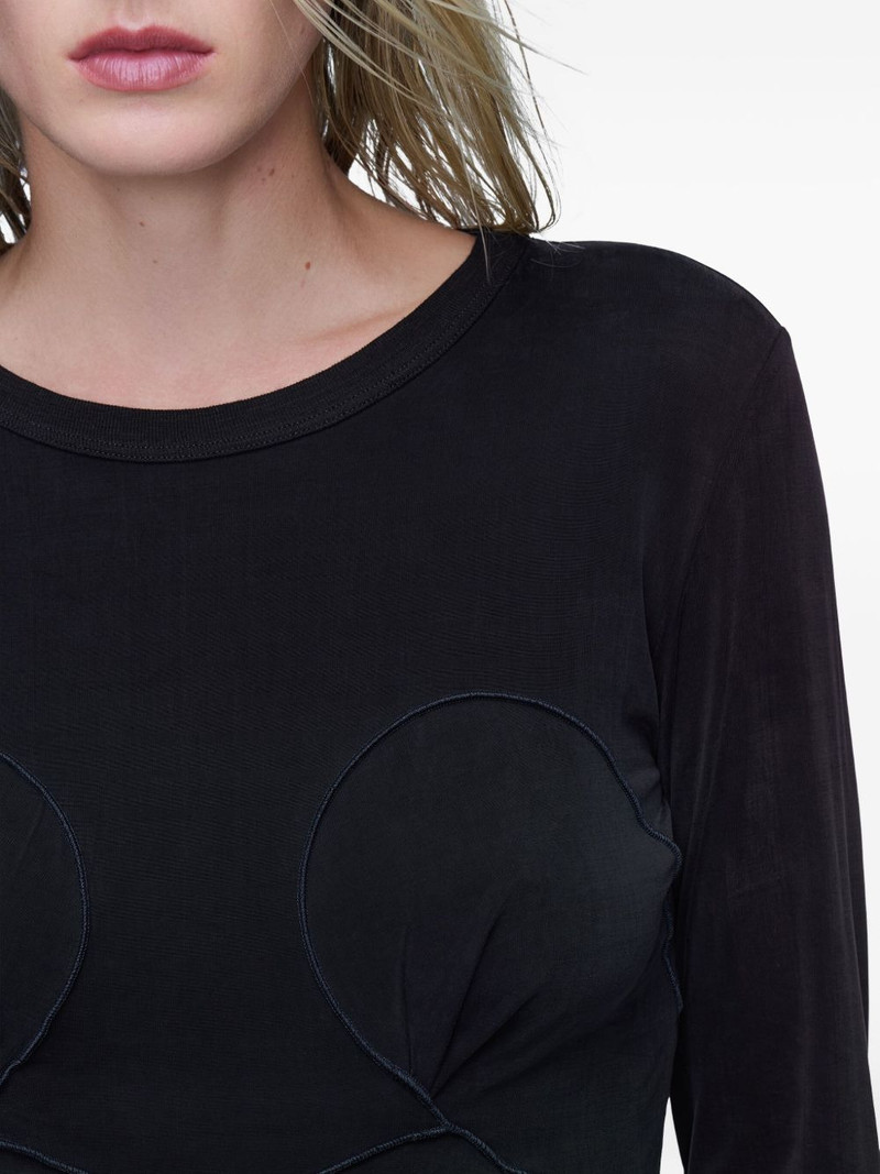 seam-detail T-shirt 5
