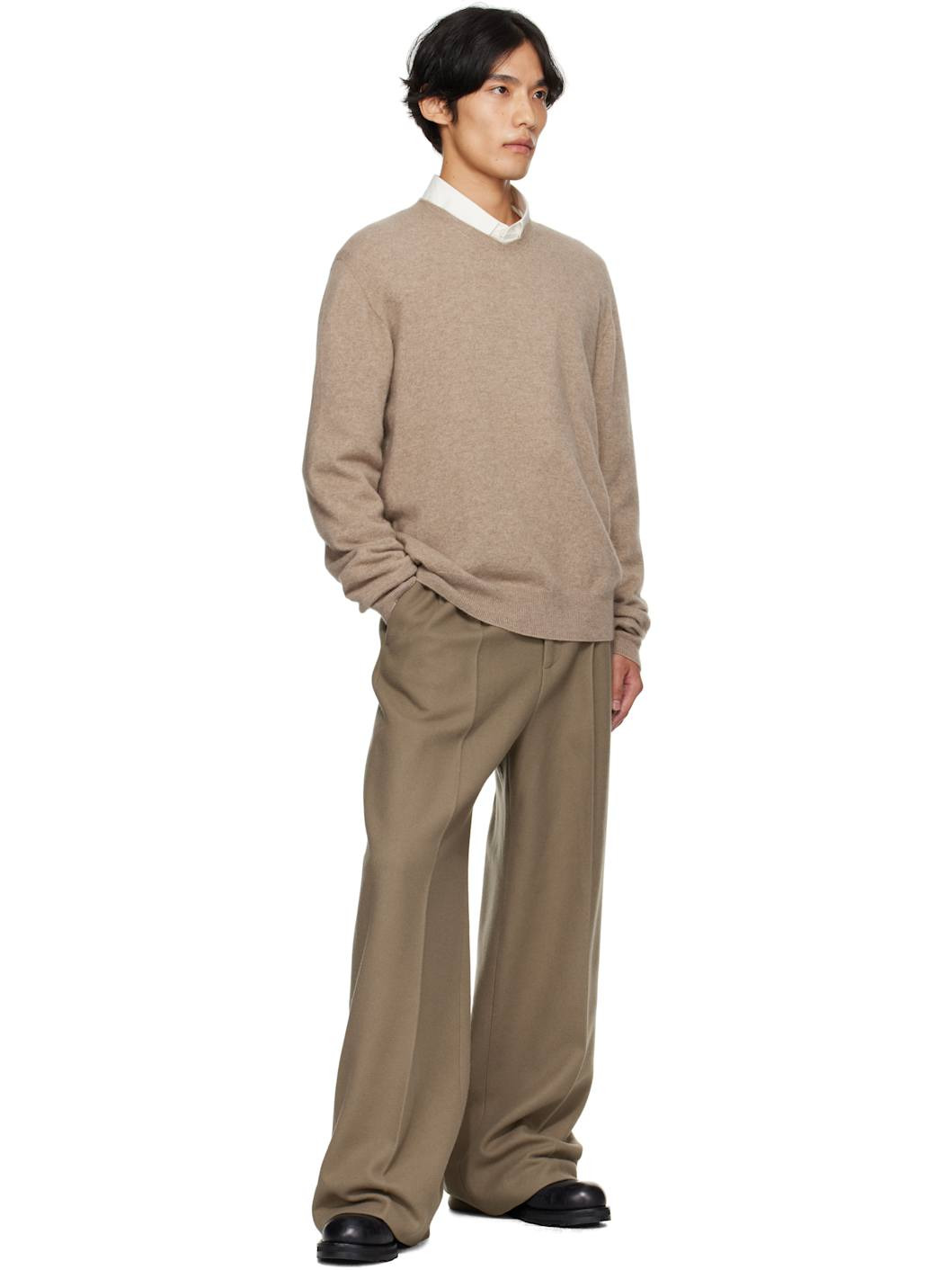 Taupe Rod Sweater - 4
