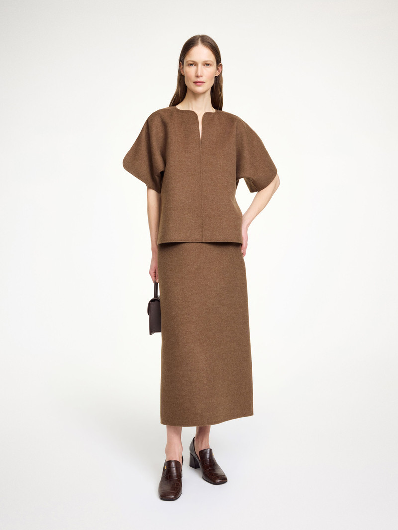 BY MALENE BIRGER Calle wool blouse outlook