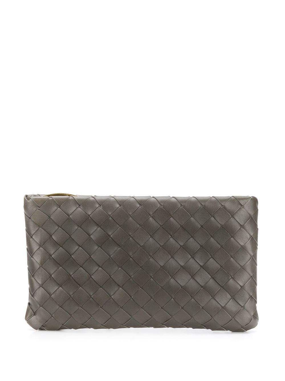 intrecciato weave coin purse - 1