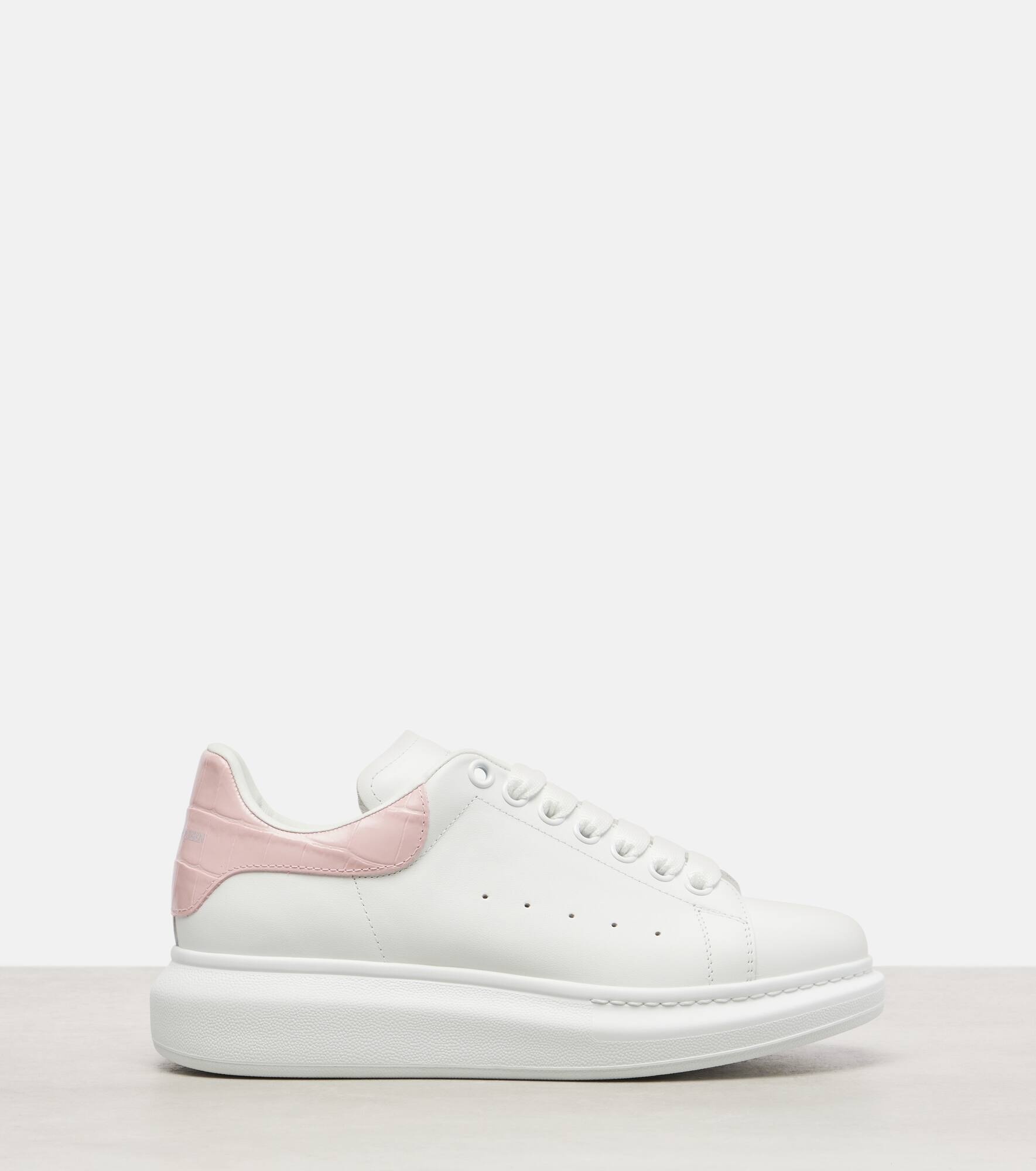 Oversized leather sneakers - 4
