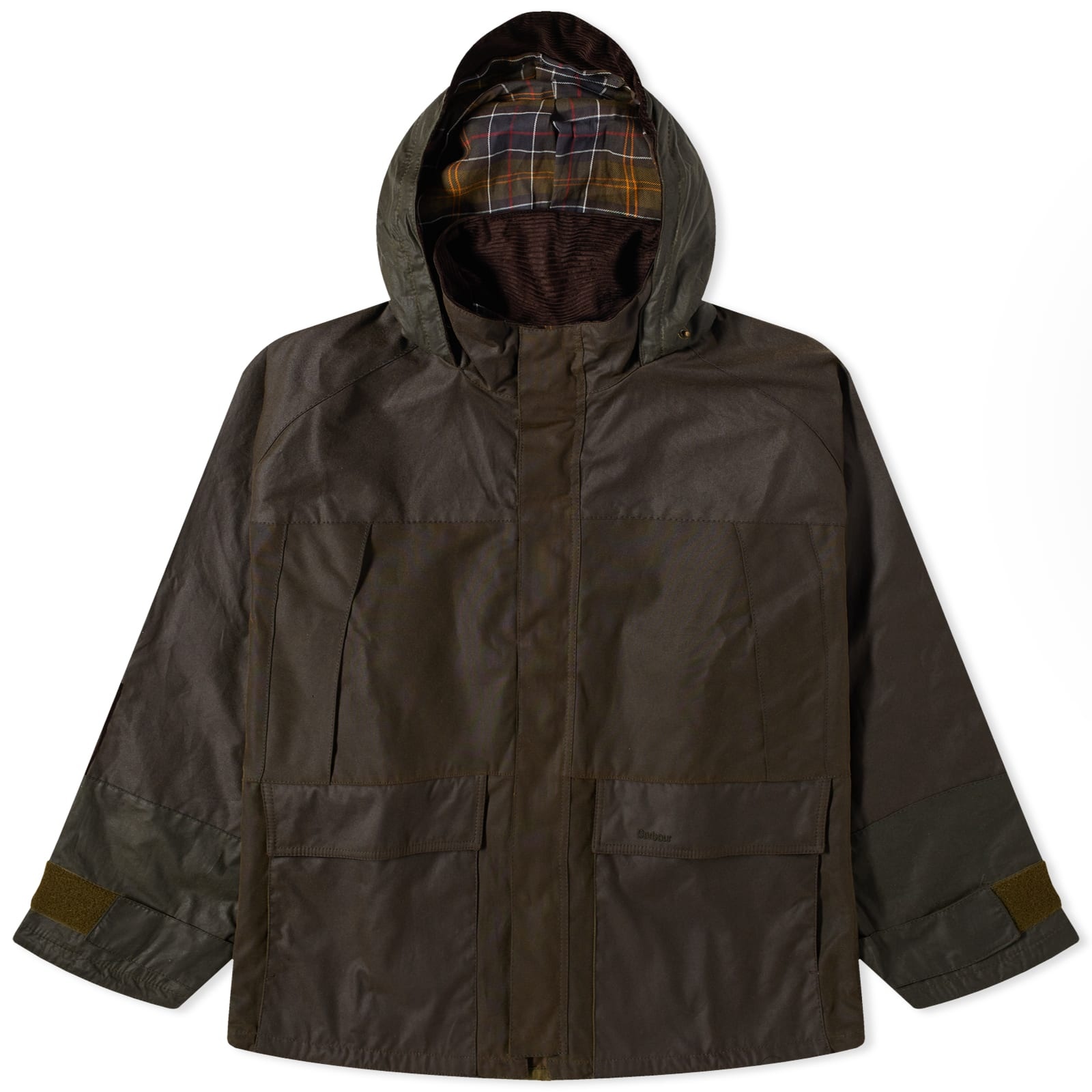 Barbour Heritage Short Field Wax Parka Jacket - 1