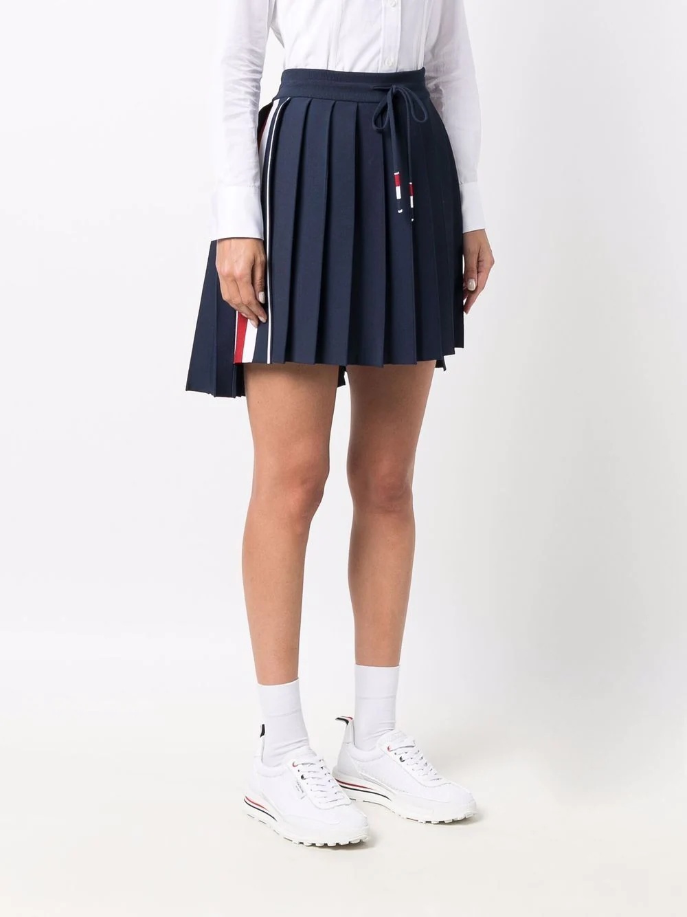 RWB pleated mini skirt - 3