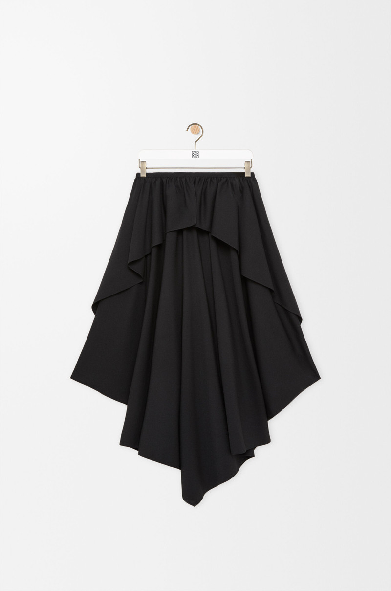 Skirt in viscose and wool blend 1
