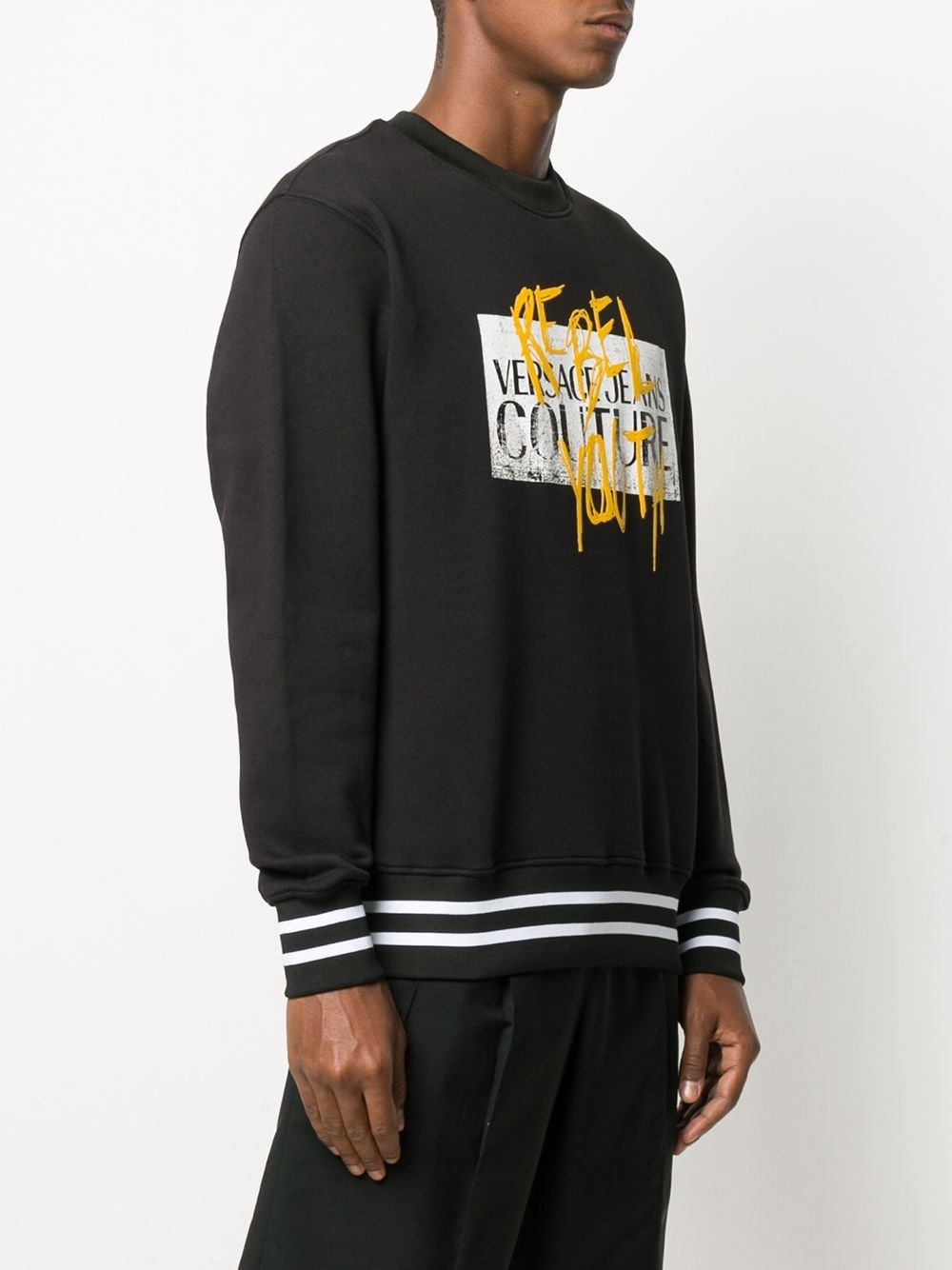 Rebel Youth graffiti print sweatshirt - 3