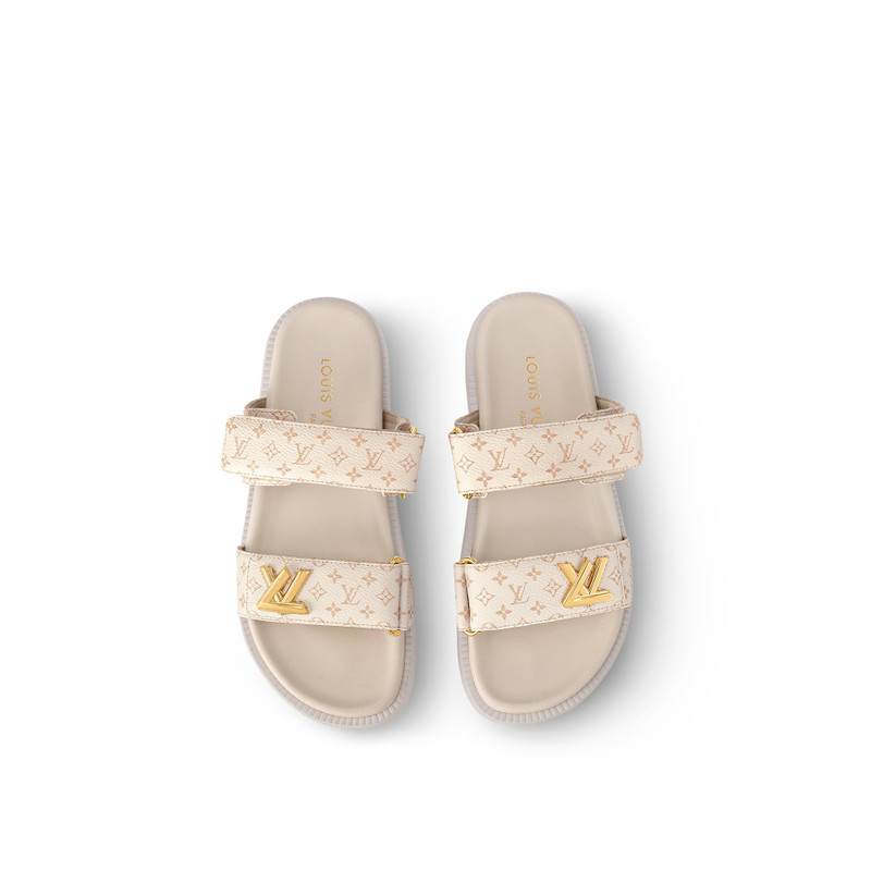 LV Sunset Flat Comfort Mule 3
