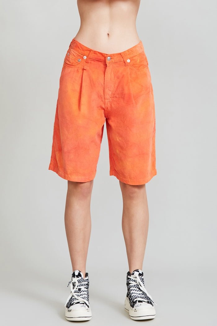 Damon Pleated Short - Sunburst Corduroy | R13 Denim Official Site - 3