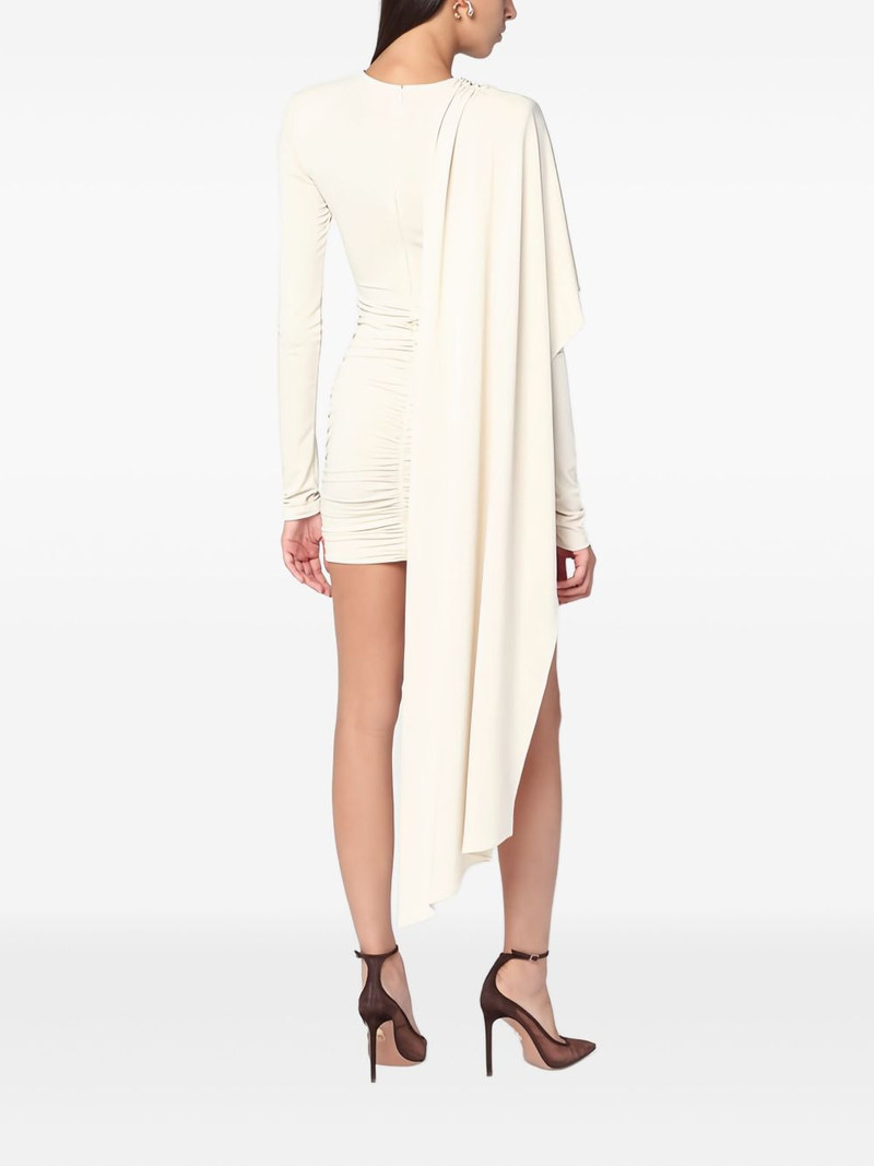 draped mini dress 3