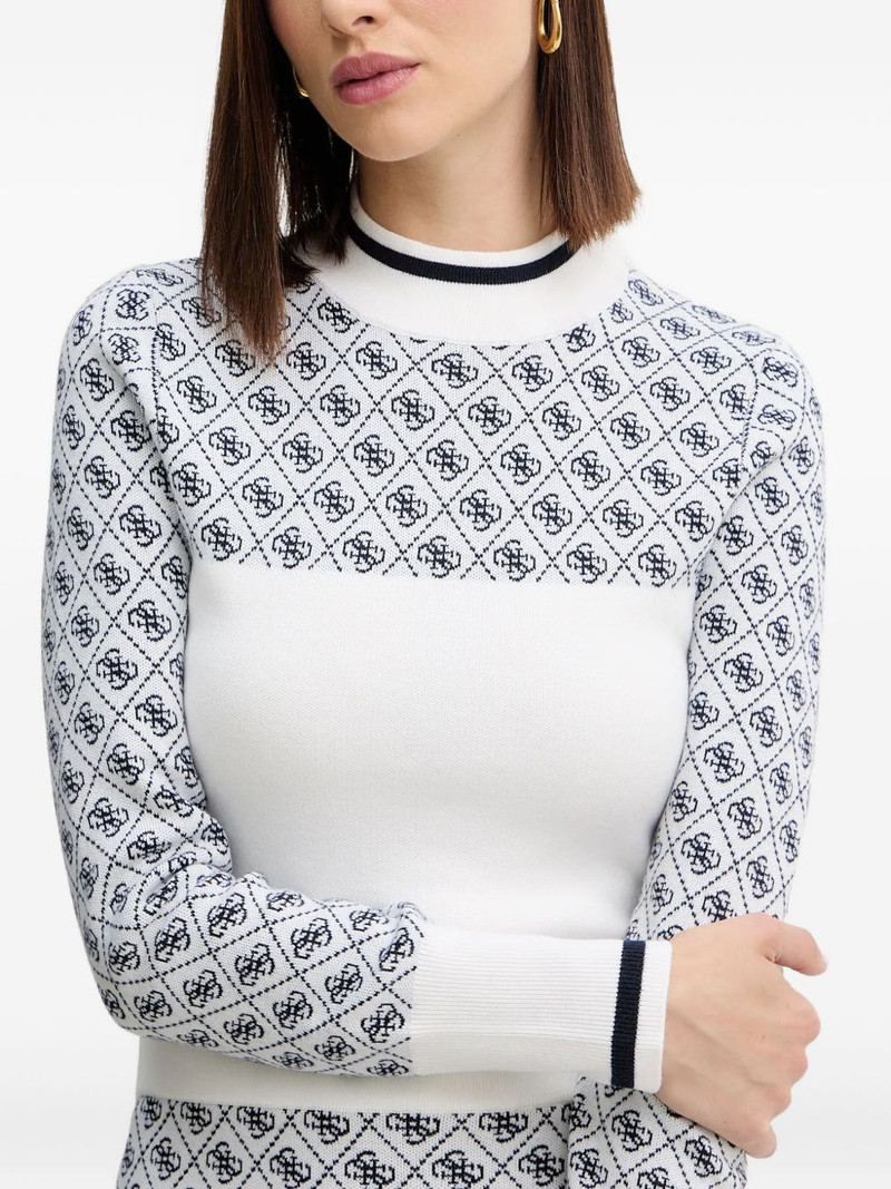 logo-patterned sweater 3