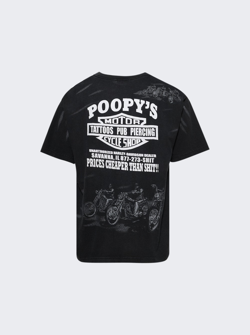 EARTHLING VIP Choppers Vintage Tee Black outlook