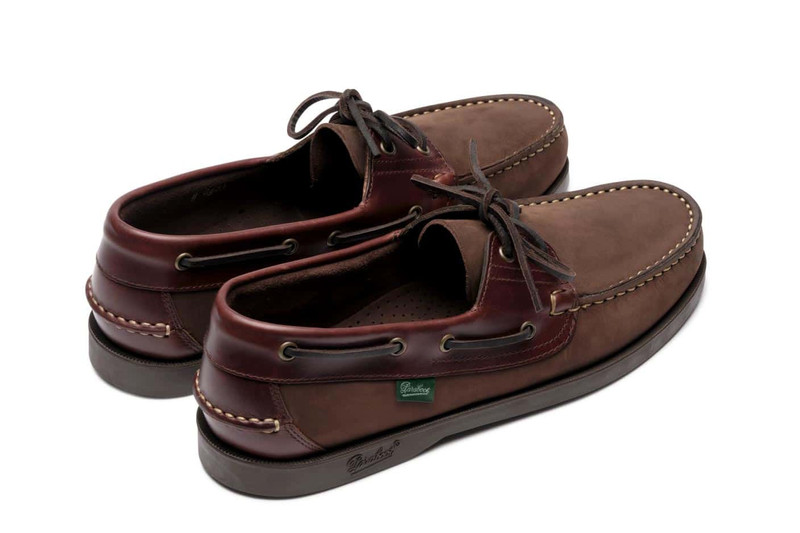 Paraboot Barth Nubuck Gringo/América - Rubber Sole outlook
