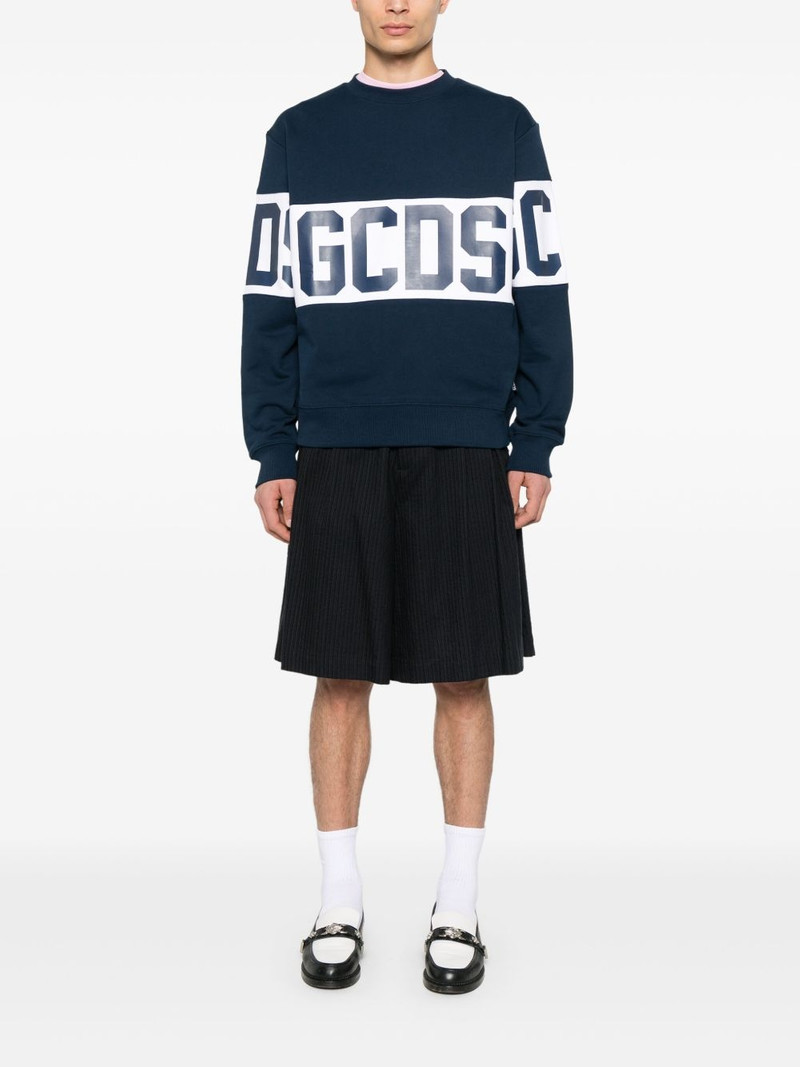 GCDS logo-band sweatshirt outlook