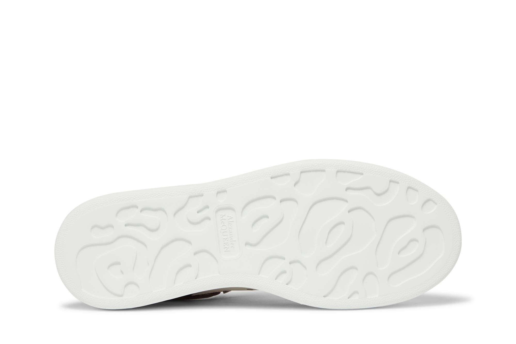 Alexander McQueen Wmns Oversized Sneaker 'White Printers Pink' - 4