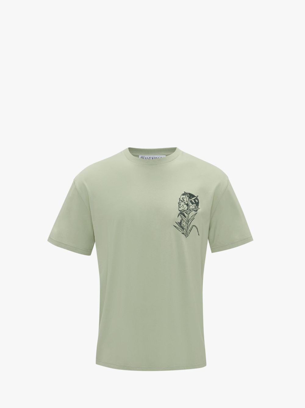 EMBROIDERED T-SHIRT - POL ANGLADA ARTWORK - 1