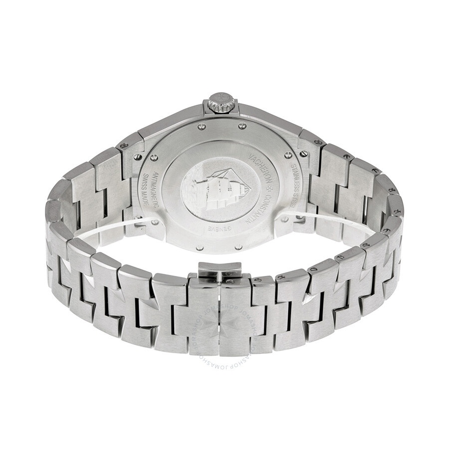 Pre-owned Vacheron Constantin Overseas Silver Dial Men's Watch 47040B01A-9093 - 3