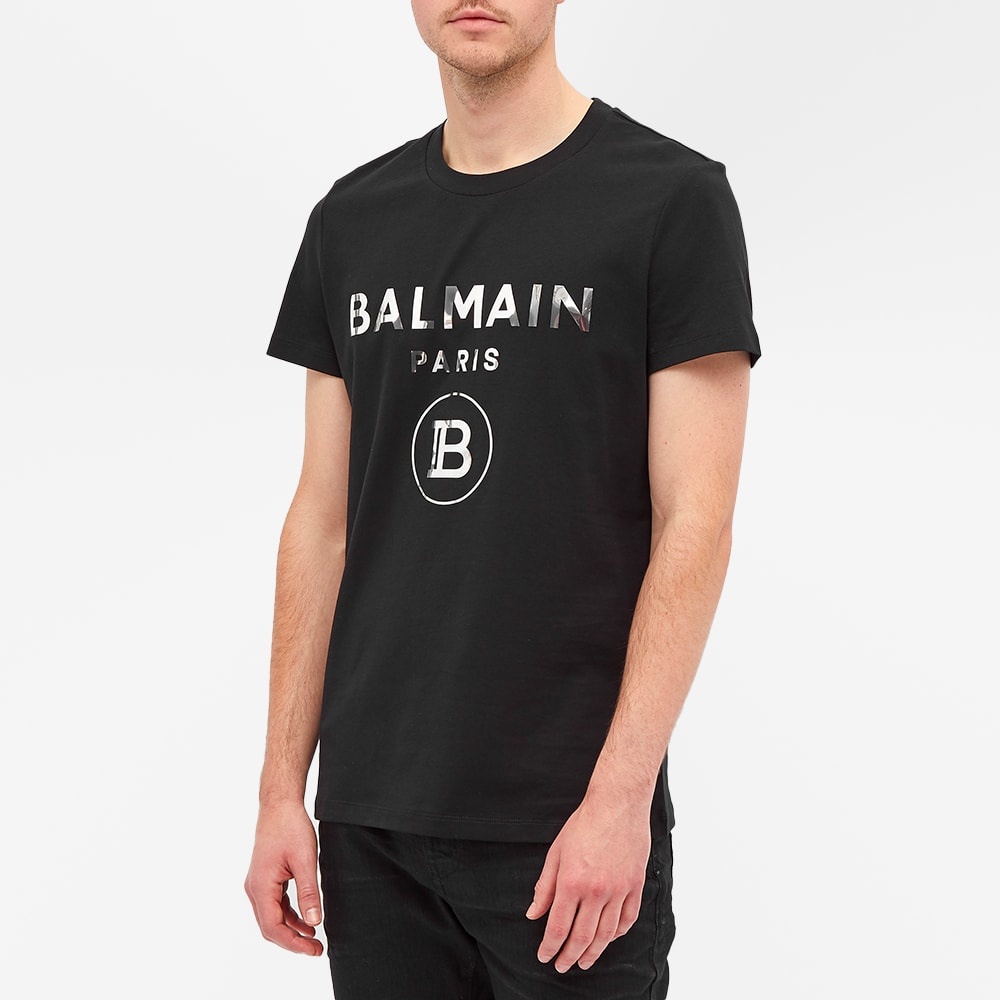 Balmain Foil Logo Tee - 3