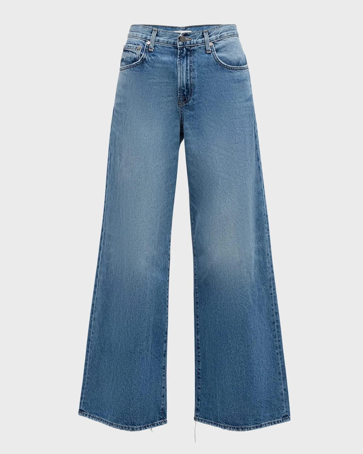 Tiny Dancer Wide-Leg Denim Jeans - 1