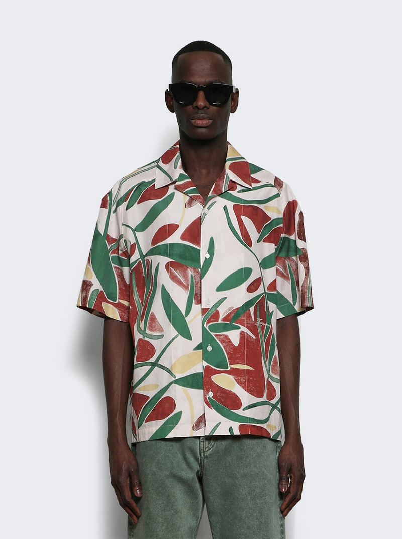 JACQUEMUS La Chemise Fonccio Print Abstract Vegetal Pi outlook