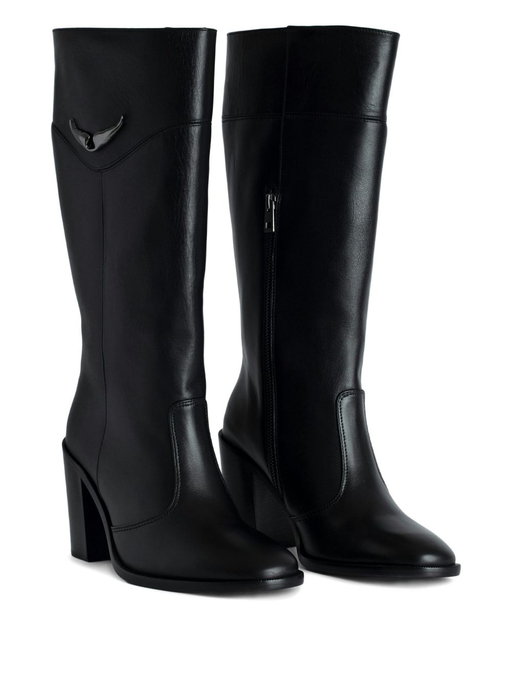 leather ankle boots - 2