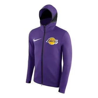 Nike Therma Flex Showtime NBA Lakers Hooded Jacket Purple 899849-504 - 1