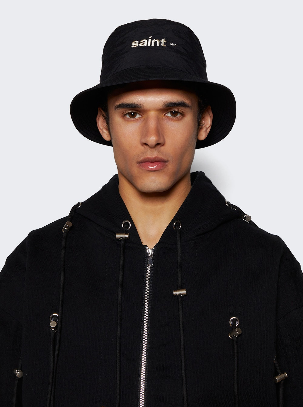 Sm-hr8-0000-082/bucket Hat/saint/black - 2