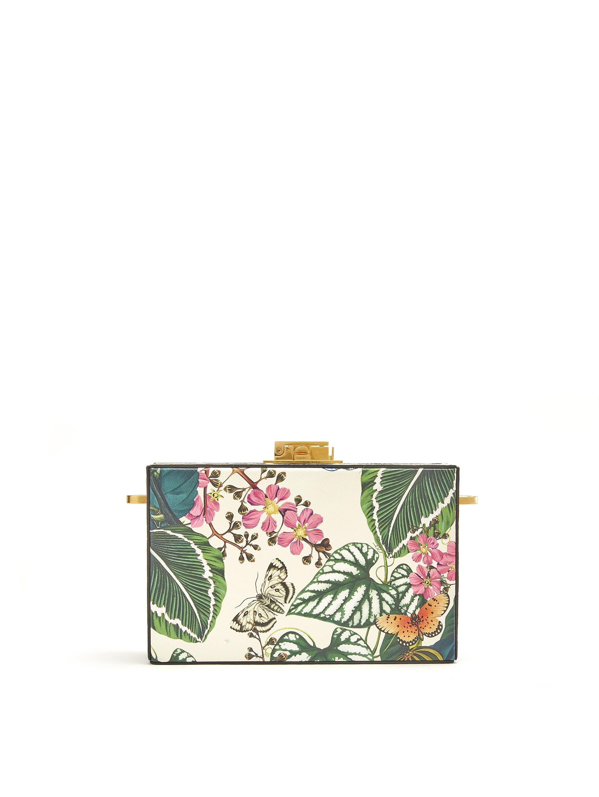 MIXED BOTANICAL PRINTED ALIBI MINAUDIERE - 3