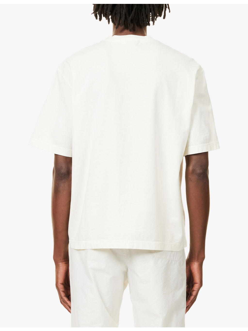 Brand-Patch Relaxed-Fit Cotton-Jersey T-Shirt - 4