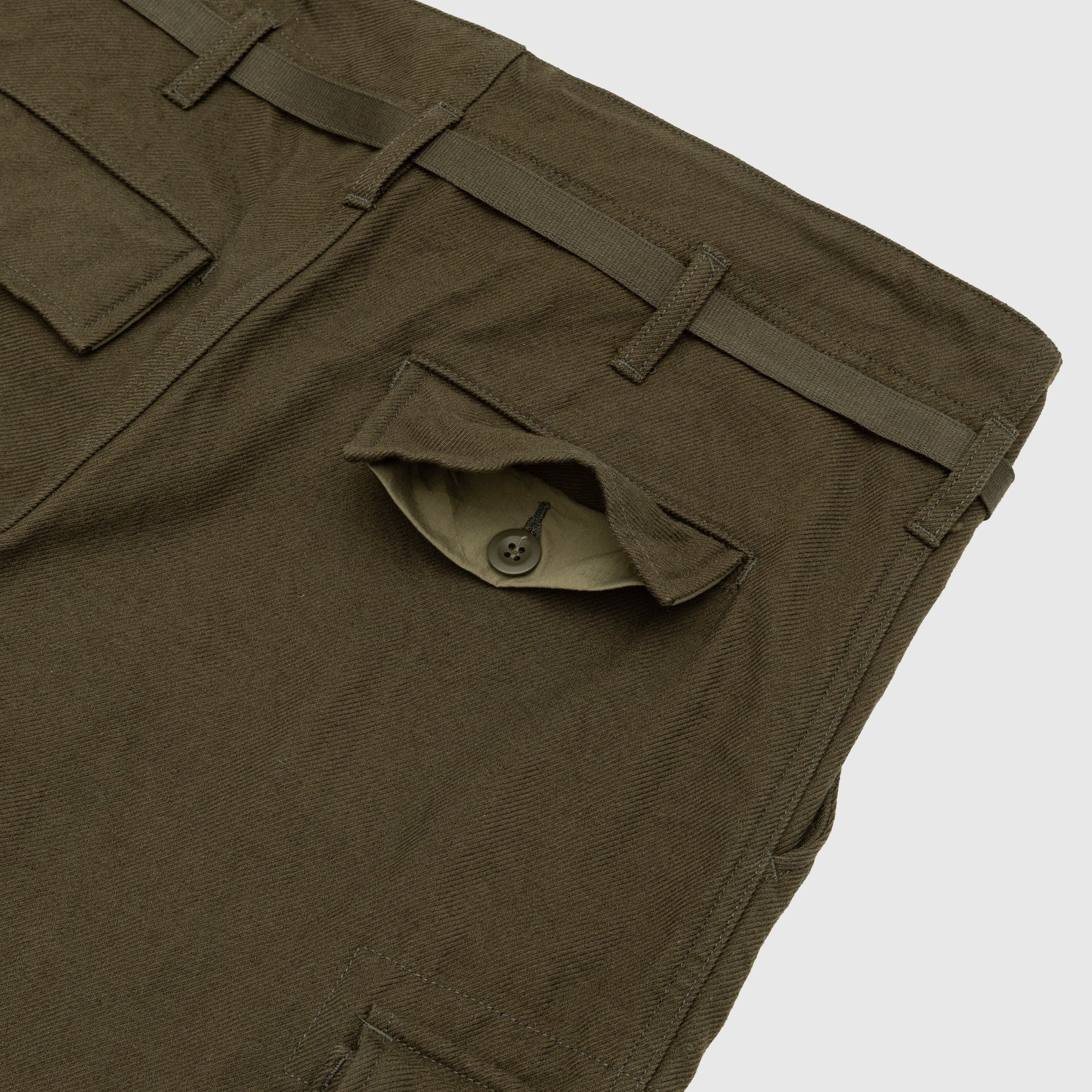 COMME des GARCONS HOMME 国内買付 WOOL SERGE PANTS Trousers