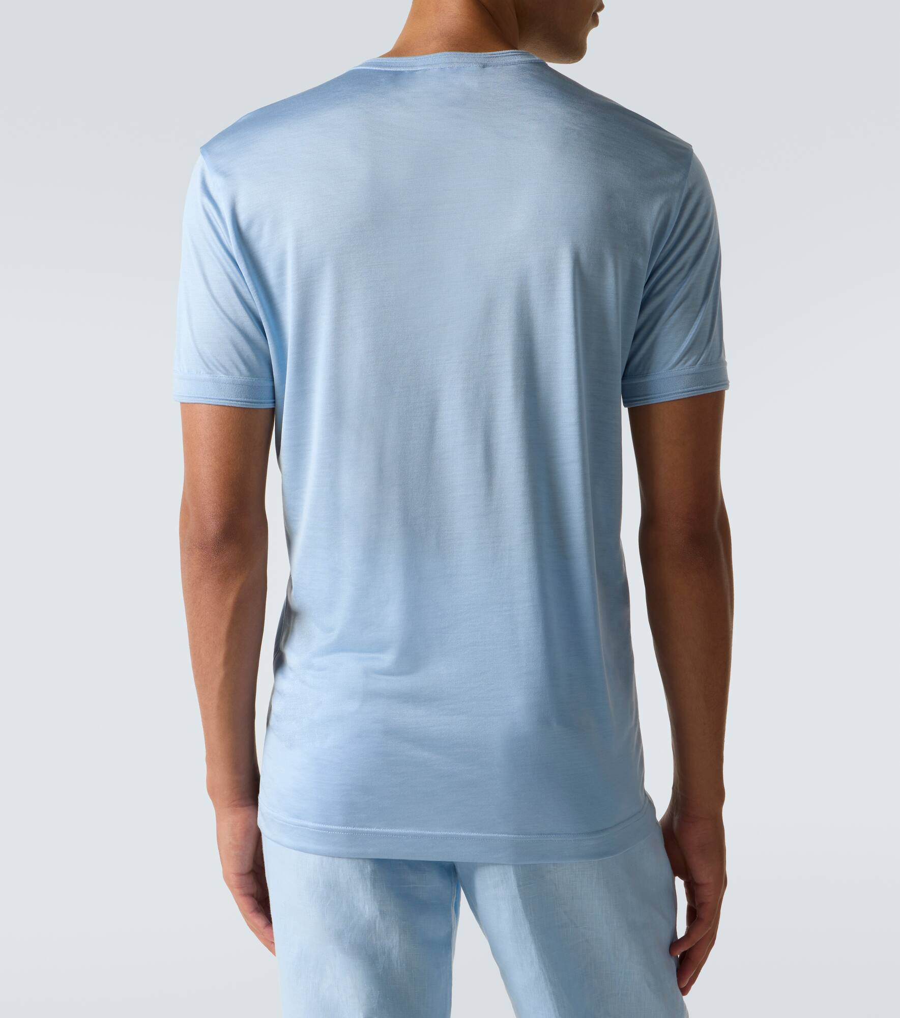 Silk T-shirt - 4