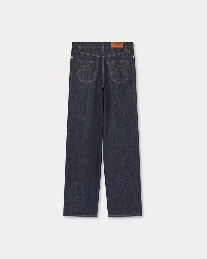 KENZO Buggy jeans in japanese denim outlook