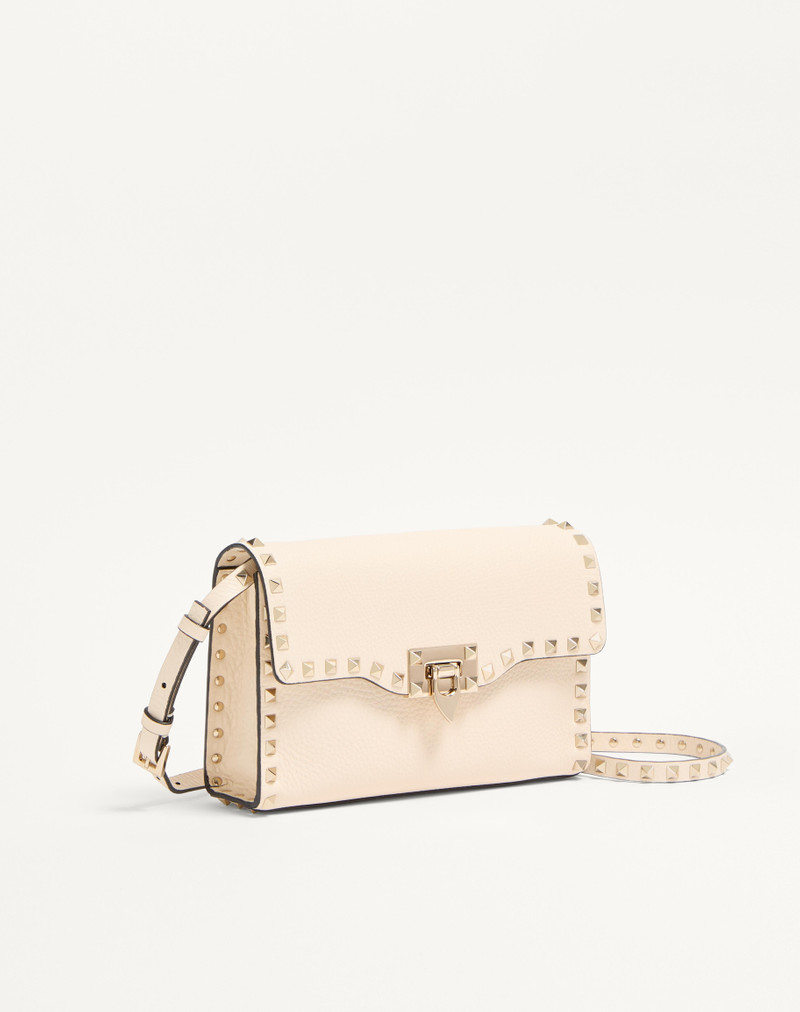 Valentino SMALL ROCKSTUD GRAINY CALFSKIN CROSSBODY BAG outlook