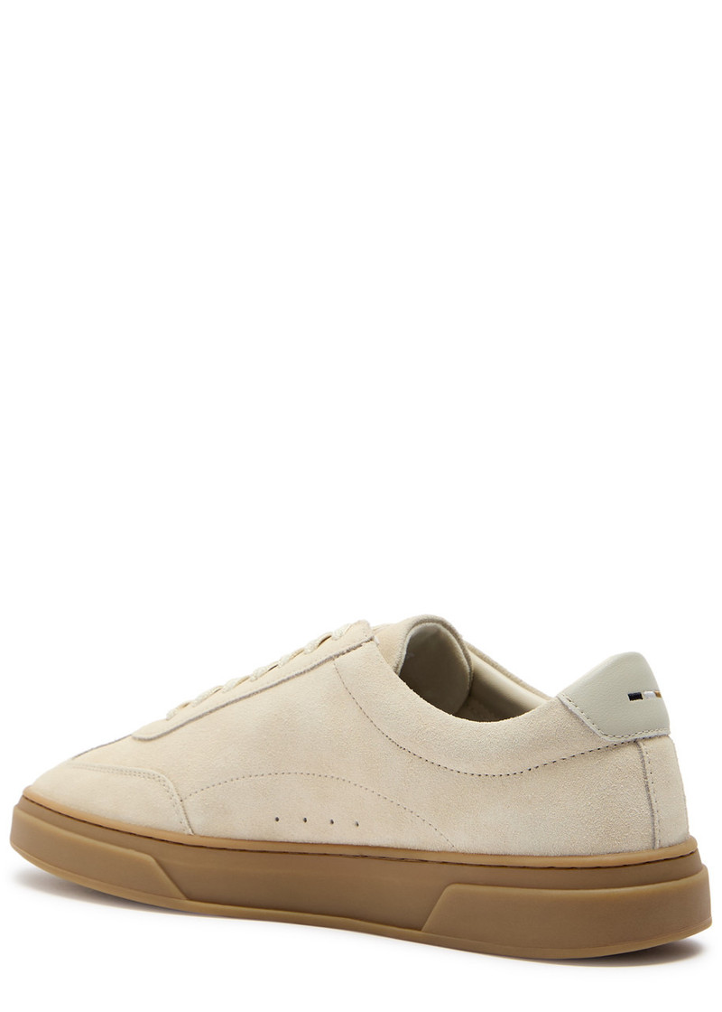 BOSS Boss Kieran Leather-trim Suede Sneakers outlook