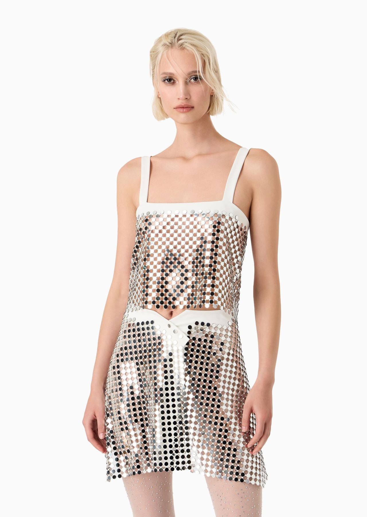 Embroidered double-jersey top - 2