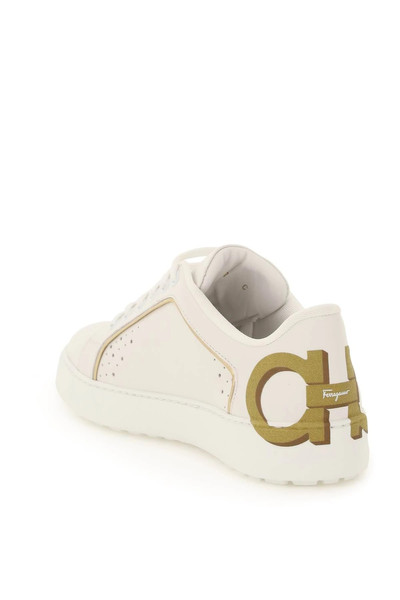 Salvatore Ferragamo LEATHER GANCINI SNEAKERS outlook