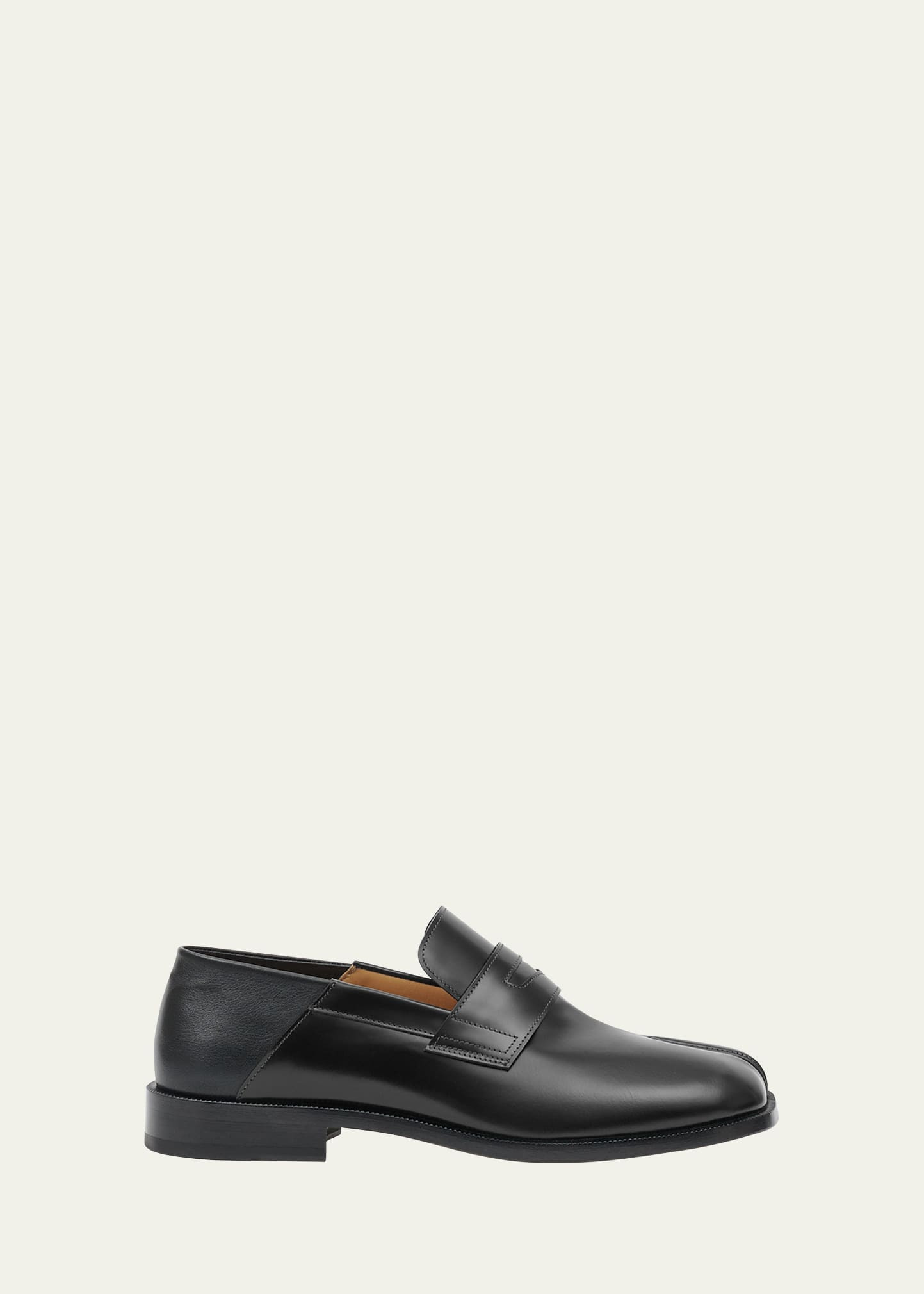 Men's Tabi Leather Penny Loafers - 1
